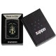 Зажигалка ZIPPO Mystic Nature Design с покрытием Black Ice®, латунь/сталь, черная, 38x13x57 мм