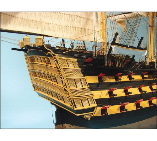 Сборная картонная модель Shipyard линкор HMS Victory (№67), 1/96