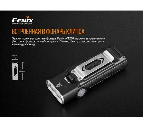 Фонарь Fenix WT20R