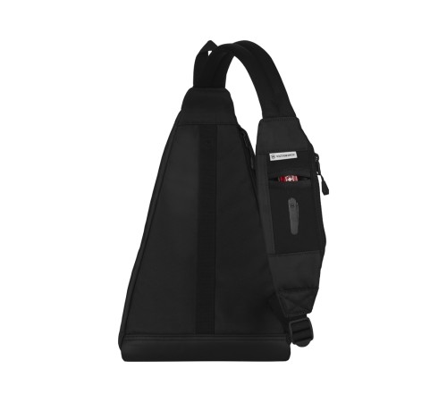 Рюкзак с одним плечевым ремнём VICTORINOX Altmont Original, чёрный, нейлон, 25x14x43 см, 7 л