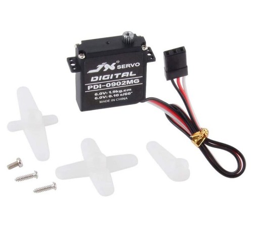 Сервомашинка цифровая JX Servo PDI-0902MG (9.4г/1.9/0.1/6V) Mini