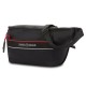 Сумка на пояс SWISSGEAR, черная, полиэстер с плетением рип-стоп, 38 x 5 x 15 см