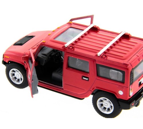 Машина Kinsmart 1:40 Haммer H2 2008 инерция (1/12шт.) б/к