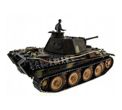 Р/У танк Taigen 1/16 Panther type G (Германия) HC версия, башня на 360, подшипники в ред., V3 2.4G RTR