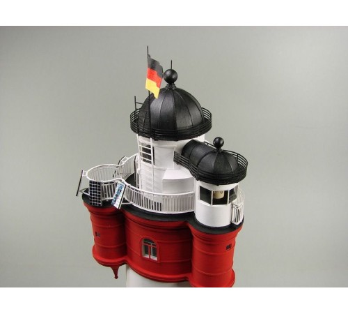 Сборная картонная модель Shipyard маяк Roter Sand Lighthouse (№46), 1/87