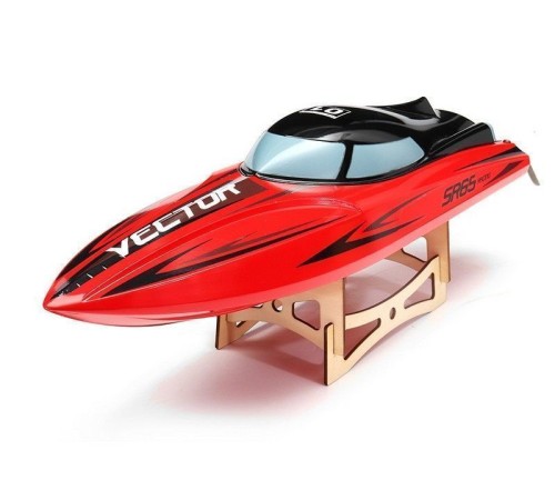 Радиоуправляемый катер Volantex RC Vector SR65 красный Brushless 2.4G LiPo RTR