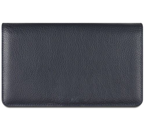 Кошелёк женский BUGATTI Lady Top, тёмно-синий, натуральная воловья кожа, 19,5х2х11,2 см