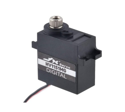Сервомашинка цифровая JX Servo PDI-HV1151MG (15г/4.5/0.1/8.4V) влагозащищенная