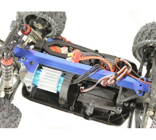 Радиоуправляемый монстр Remo Hobby SMAX Brushless V2.0 (синий) 4WD 2.4G 1/16 RTR