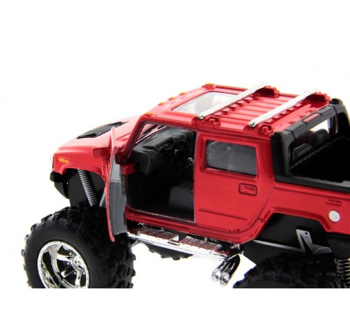 Машина Kinsmart 1:40 Haммer H2 (off road) инерция (1/12шт.) б/к