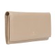 Кошелёк Cross Monaco Taupe, кожа наппа, гладкая, цвет бежевый, 20 x 11 x 2,5 см
