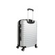 Чемодан SWISSGEAR FRIBOURG, серебристый, АБС-пластик, 45x27x66 см, 64 л