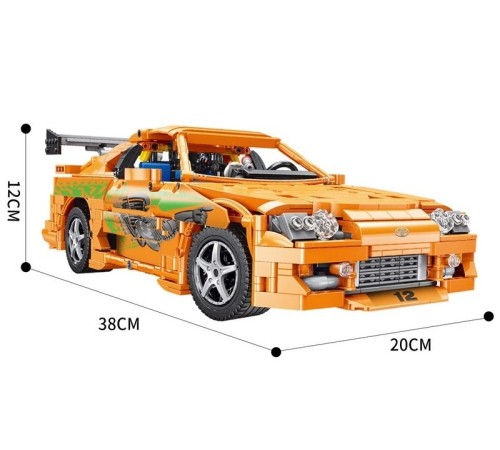 Конструктор RCM автомобиль SUPRA (2225 деталей)