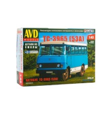 Сборная модель AVD Автобус ТС-3965 (53А), 1/43