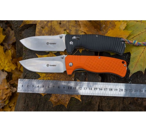 Нож Ganzo G722 черный, G722-BK