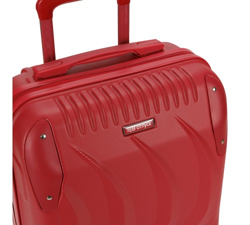 Чемодан TORBER В Отпуск, красный, ABS-пластик, 37 х 25 х 56,5 см, 36 л, 2,5 кг