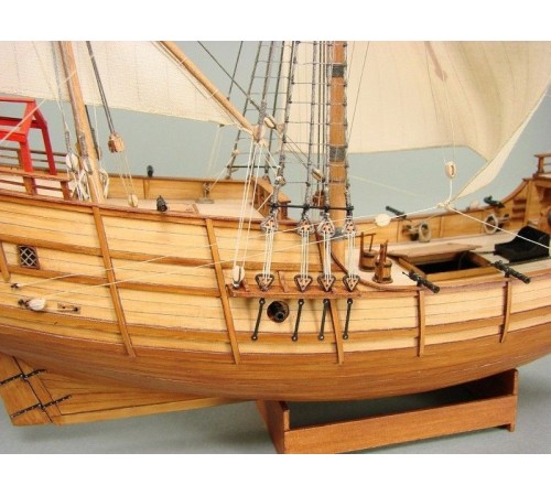 Сборная картонная модель Shipyard каравелла Pinta (№64), 1/96