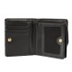 Кошелёк Cross Kelly Wall Black, кожа наппа, гладкая, цвет чёрный, 11,2 x 9,4 x 2 см