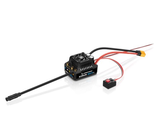Бесколлекторный регулятор Hobbywing EZRUN MAX10 G2-80A (80A-520A, 1/10) влагозащищённый