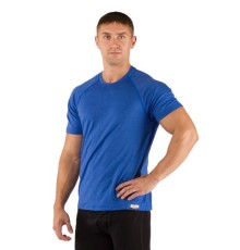 Футболка  мужская Quido/ кор. рукав/ шерсть 160/ синий / XXL, Quido5555XXL