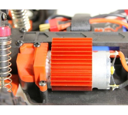 Радиоуправляемый монстр Remo Hobby SMAX UPGRADE (красный) 4WD 2.4G 1/16 RTR