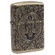 Зажигалка ZIPPO Armor® с покрытием Antique Brass, латунь/сталь, золотистая, матовая, 38x13x57 мм