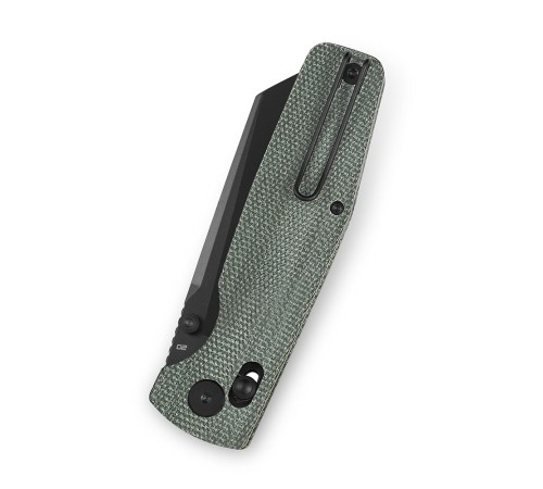 Нож Bestech Slasher сталь D2, рукоять Микарта зеленая