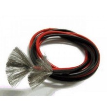 Провод AWG 10 (5,26кв.мм) силиконовый, многожильный, красный (1м/п)