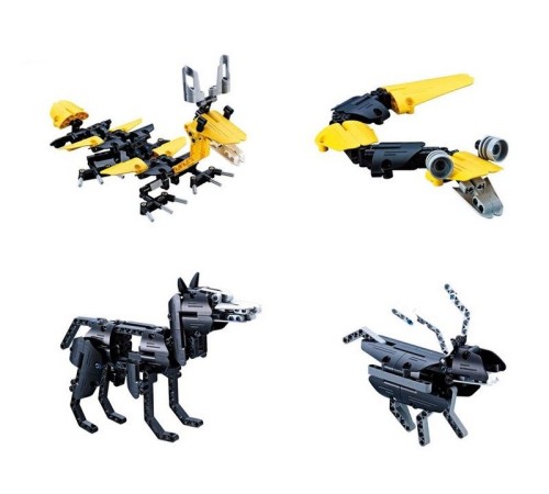 Конструктор CaDA Technic животные 12 в 1 (395 деталей)