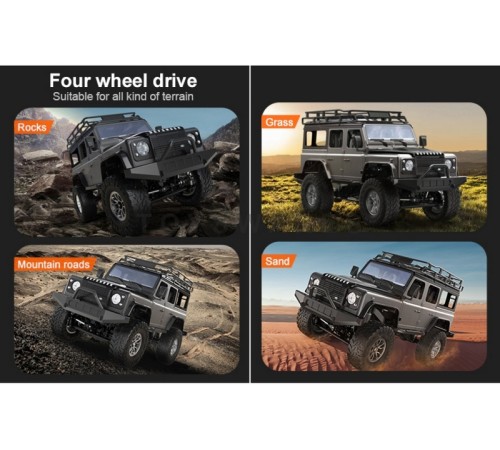 Радиоуправляемый краулер Double Eagle Land Rover D110 4WD RTR масштаб 1/14 4WD 2.4G RTR