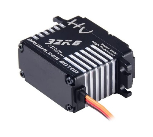 Сервомашинка цифровая JX Servo BLS-HV7132MG (71г/32.5/0.07/7.4V) бесколлекторная, Full metal