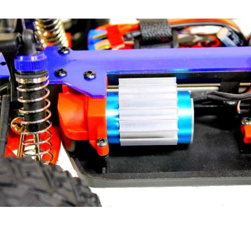 Радиоуправляемый монстр Remo Hobby SMAX Brushless UPGRADE (красный) 4WD 2.4G 1/16 RTR