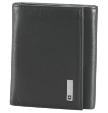 Портмоне VICTORINOX Altius 3.0 Athens, чёрное, натуральная кожа наппа, 9x3x10 см