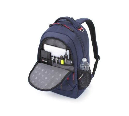 Рюкзак WENGER 15”,темно-синий, полиэстер 900D, 44х35х18 см, 28 л
