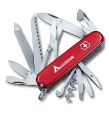 Нож перочинный VICTORINOX Ranger, 91 мм, 21 функция, красный, с логотипом 