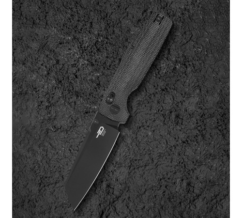 Нож Bestech Slasher сталь D2, рукоять Микарта черная