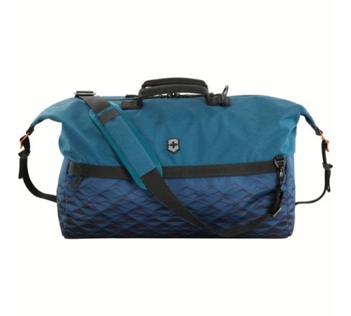 Дорожная сумка VICTORINOX VX Touring, Duffel, Dark Teal, синяя, ткани VX4 и VXTek, 51x23x29 см, 35 л