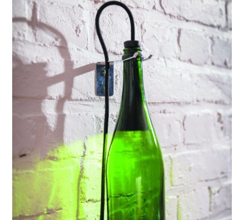 Светильник подвесной из винной бутылки L'Atelier du Vin Bouteille Torche Vert bouteille