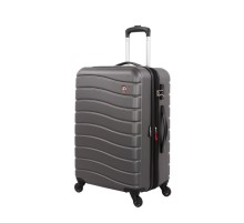 Чемодан SWISSGEAR ALVERSTONE, серый, АБС-пластик, 46 x 27 x 67 см, 64 л