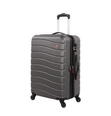 Чемодан SWISSGEAR ALVERSTONE, серый, АБС-пластик, 46 x 27 x 67 см, 64 л