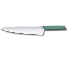 Нож разделочный VICTORINOX Swiss Modern, 25 см, сталь / синтетический материал, шалфейный