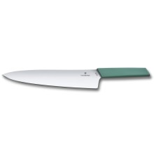Нож разделочный VICTORINOX Swiss Modern, 25 см, сталь / синтетический материал, шалфейный