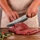 Нож шеф-повара из дамасской стали Keemake 8 Inch Chef Knife, синий