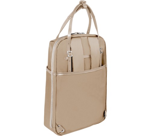 Сумка-рюкзак VICTORINOX Victoria Harmony 15,6'', золотистая, нейлон/кожа/микрозамша, 28x13x41 см