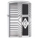 Зажигалка ZIPPO Armor® с покрытием High Polish Chrome, латунь/сталь, серебристая, 38x13x57 мм