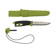 Нож Morakniv Companion Spark (S) Green, нержавеющая сталь, 13570