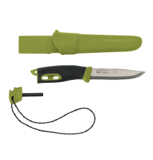Нож Morakniv Companion Spark (S) Green, нержавеющая сталь, 13570