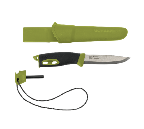 Нож Morakniv Companion Spark (S) Green, нержавеющая сталь, 13570