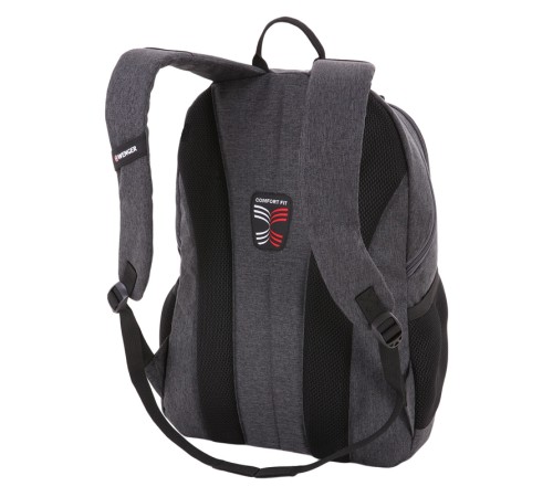 Рюкзак WENGER 13'', cерый, ткань Grey Heather/ полиэстер 600D PU , 33х16х45 см, 23 л