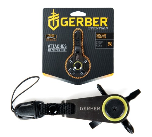 Мини-мультитул Gerber Essentials GDC Zip Driver, блистер, 31-001738